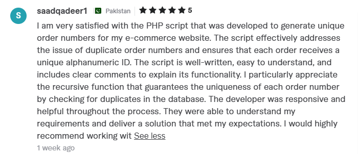 Client Feedback 1