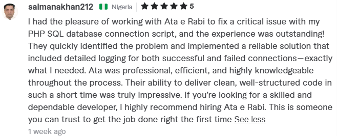 Client Feedback 2